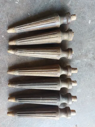 Set gambe mobili in legno