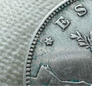 Moneda de plata 1869 España