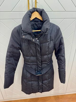 Plumas largo mujer azul marino casi negro