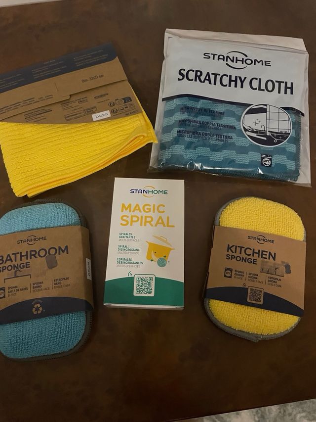Set spugne e strofinacci Stanhome