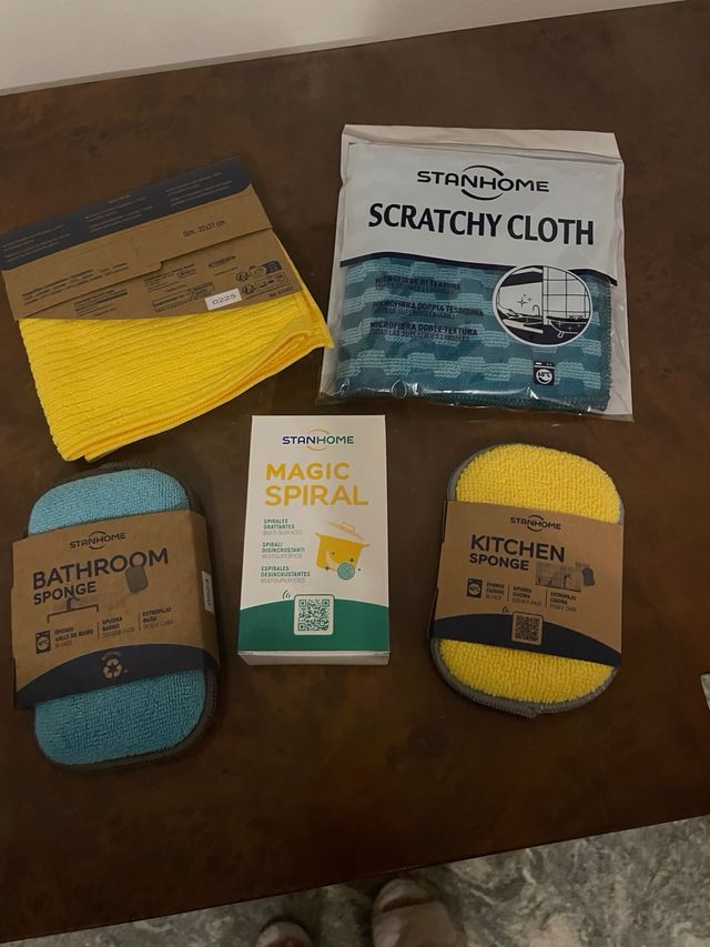 Set spugne e strofinacci Stanhome