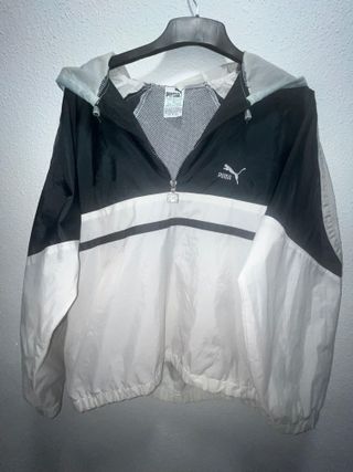 Giacca a vento vintage Puma anni '80 ('80) con zip 1/4