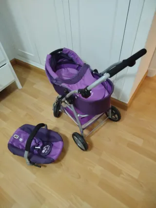 Cochecito de juguete 3 piezas 