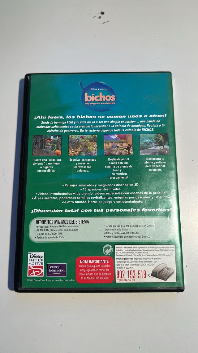 Bichos Juego PC Disney Pixar