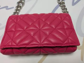 Bolso Zara rosa fucsia acolchado