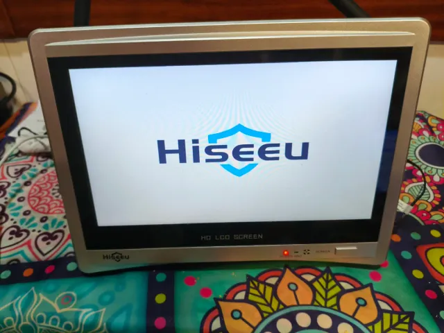 Kit Cámaras Vigilancia WiFi Hiseeu con Monitor