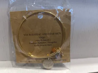 Pulsera Virgo Constelación Oro y Plata