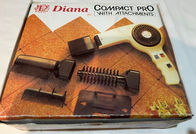Secador de pelo vintage Diana Compact Pro
