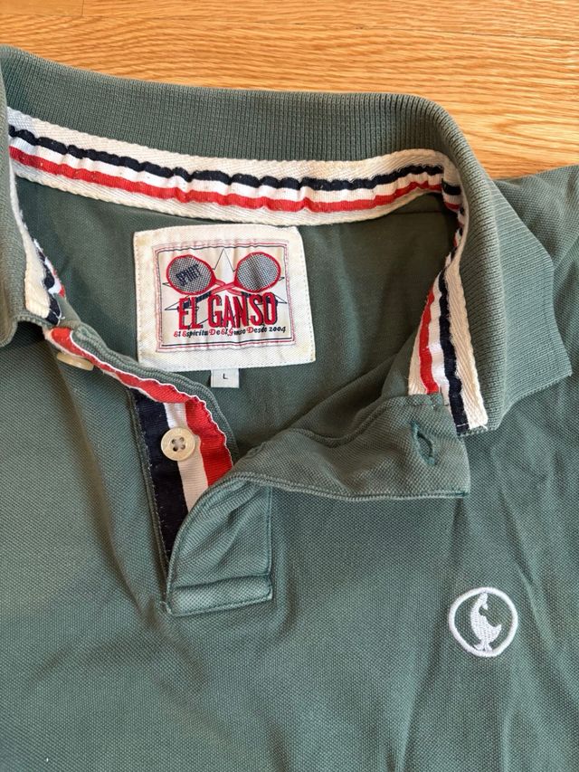 Polo El Ganso Talla L Verde