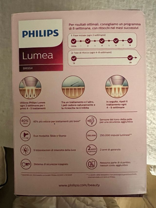 Philips Lumea Prestige BRI954 Epilatore Luce Pulsa