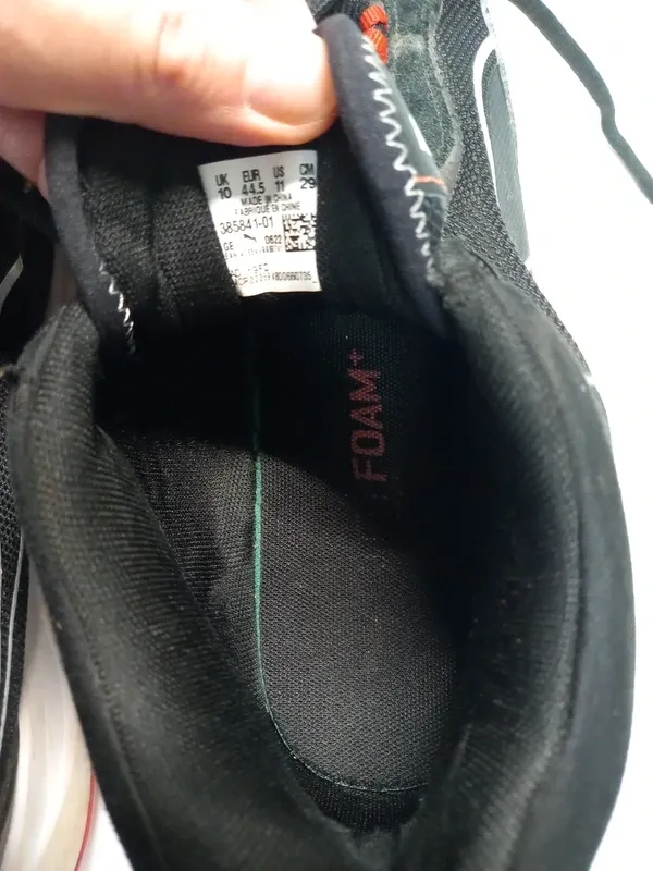 Scarpe Puma Sportive Nero Arancio 44.5