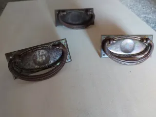 Set 3 Maniglie Cassetto Vintage