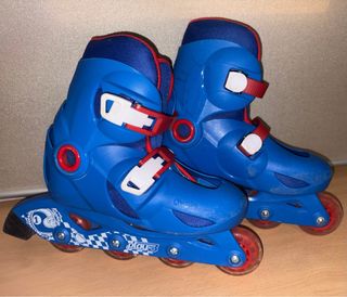 Patines+Protecciones+Bolsa talla 32-34