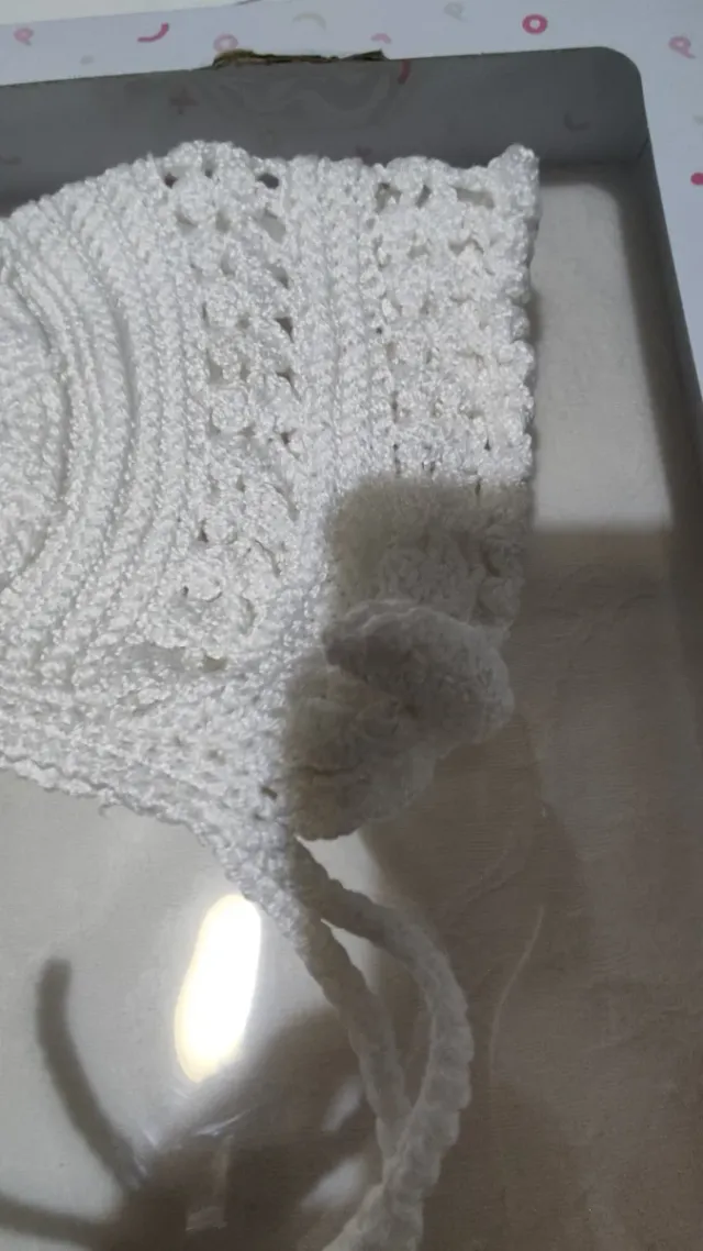 Gorro de bebé de algodón hecho en España