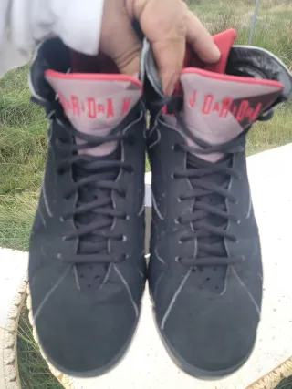 Scarpe Jordan Air 7 Retro Nere Rosse