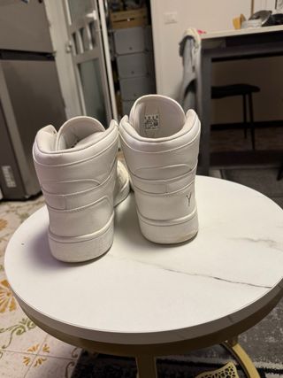 Scarpe Puma alte bianche