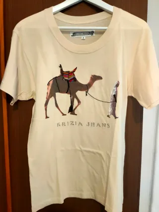 Maglietta Krizia Jeans Beige Tg. S