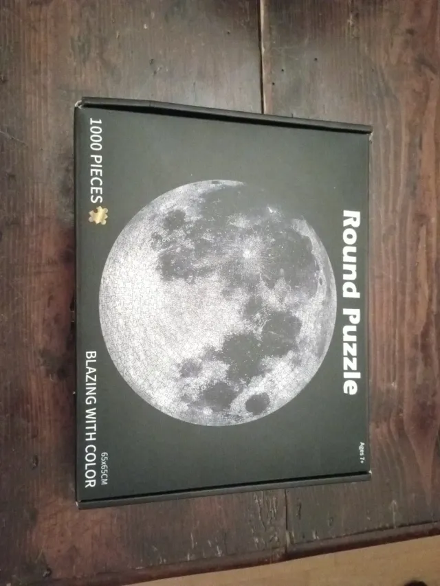 Puzzle Rotondo Luna 1000 Pezzi