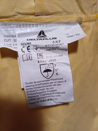 Impermeabile Giallo Lungo