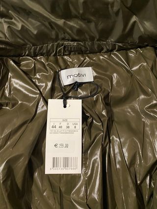 Giacca Imbottita con Cappuccio e Doppia Zip