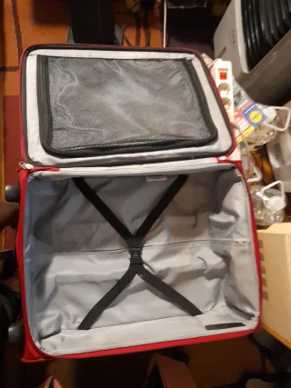 Maleta de cabina Samsonite roja