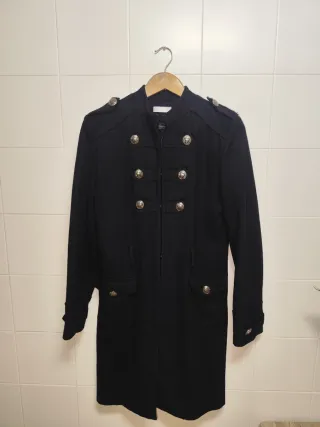Abrigo militar negro