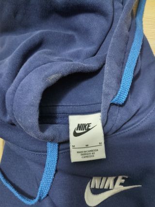 Sudadera Nike Azul con Capucha