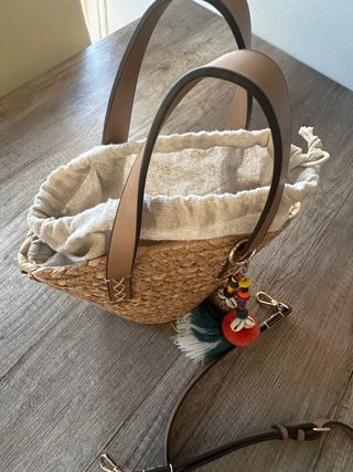 Bolso de rafia Parfois 