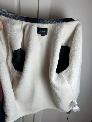 Chaqueta cuadros Pull&Bear hombre