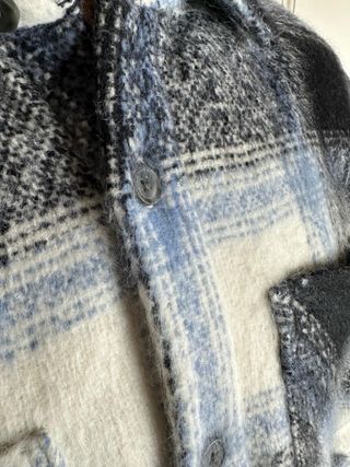 Chaqueta cuadros Pull&Bear hombre