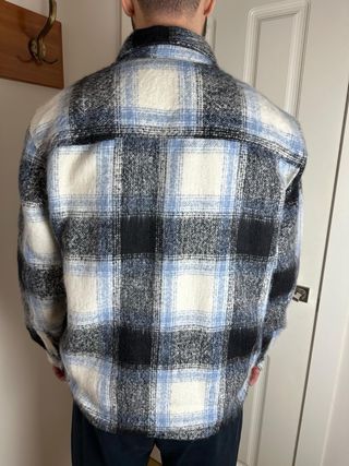 Chaqueta cuadros Pull&Bear hombre