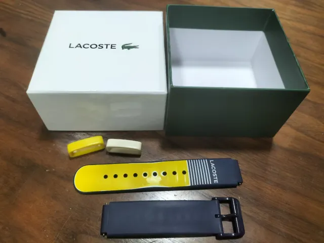 Correa de silicona de reloj Lacoste