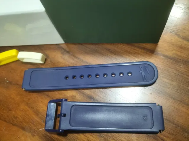 Correa de silicona de reloj Lacoste