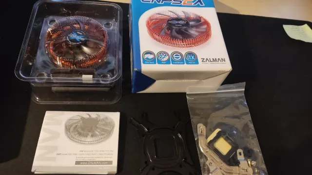 Regalo Disipador CPU Zalman CNPS2X perfil bajo