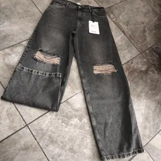 Jeans HaveOne grigi strappati