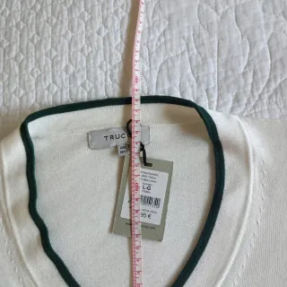 Jersey Trucco floral blanco talla M