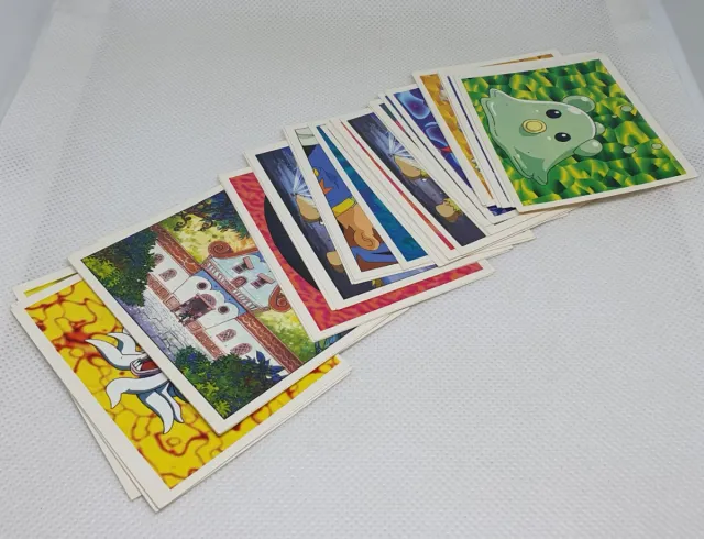 LOTE DE 113 CROMOS DIGIMON PANINI 2000 STICKERS