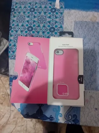 Custodia rosa SBS per iPhone