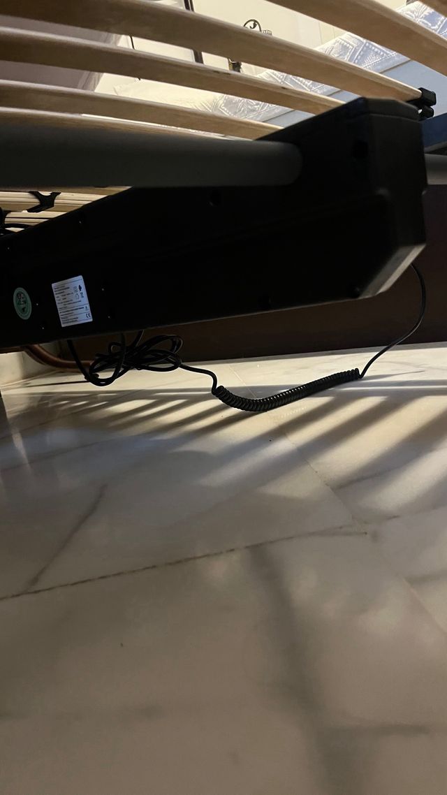 Cama eléctrica con colchón viscoelástico