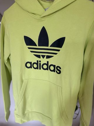 Sudadera Adidas Verde Neón