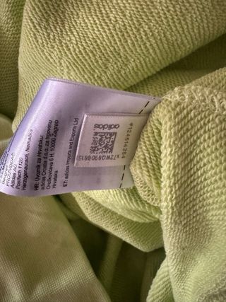 Sudadera Adidas Verde Neón