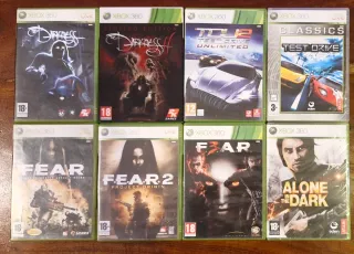 Lote 8 Juegos Xbox 360 para Javier