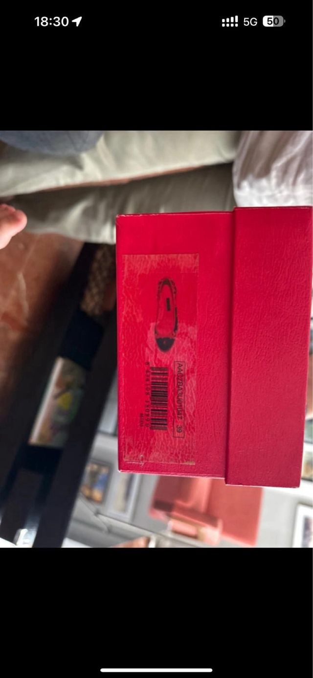 Manoletinas CH Multicolor/Rojo