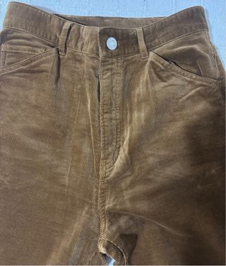 Pantalón de pana recto de Massimo Dutti