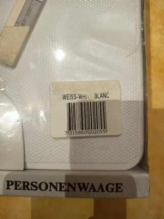 Báscula EKS Compact Blanca