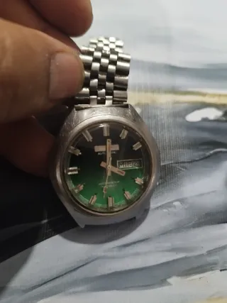 Orologio verde automatico da uomo Seiko