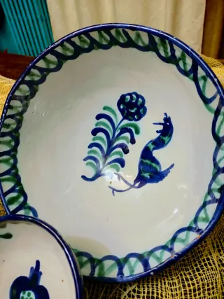 Set di ceramiche antiche Fajalauza