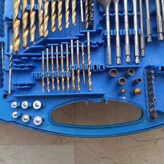 Caja de brocas para taladro