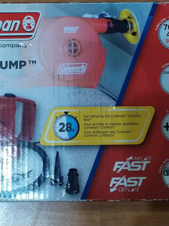 Bomba Eléctrica Coleman Quickpump 230V