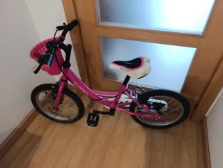Bicicleta infantil 16 pulgadas + ruedines
